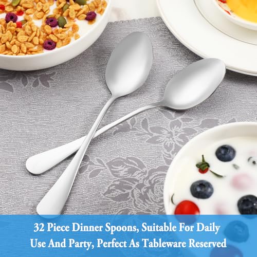 32 Pcs Dinner Spoon Set
