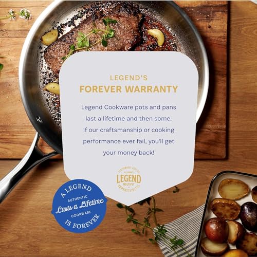 5 Ply Stainless Steel Cookware Set (20-Piece Set)