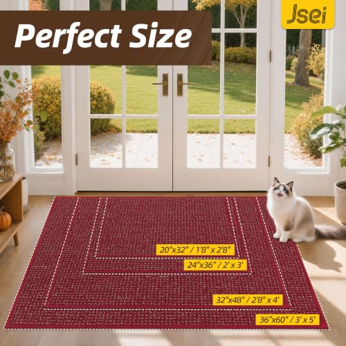 Dirt Trapper Door Mat 20" x 32" (Red / 20'' X 32'')