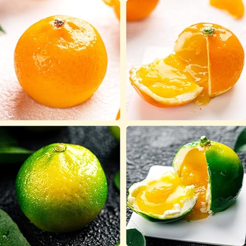 Orange Silicone Mold for Baking Mousse Cake
