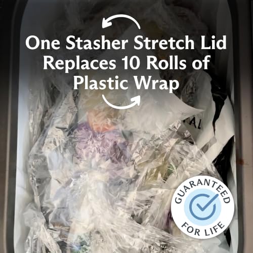 Premium Reusable Silicone Stretch Lids (3-Pack of 2.5" Lids)