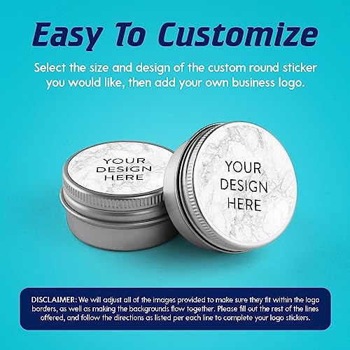 Custom Vinyl Stickers Your Image (100 Count)