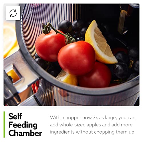 H 200 Electronic Slow Juicer Machine (Silver)