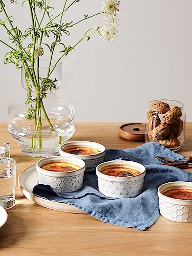 Ramekins 4 oz Oven Safe for Creme Brulee
