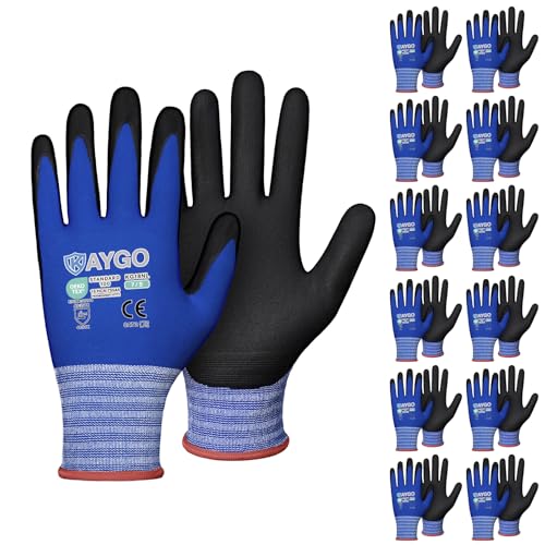 Safety Work Gloves (12 Count)