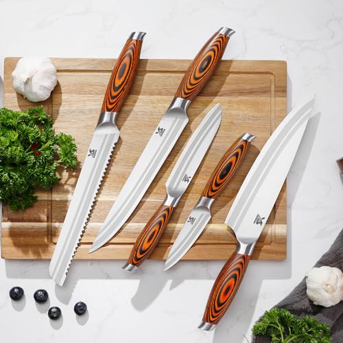 5pcs Knife Set Kitchen Utensils Knife (5 Count)