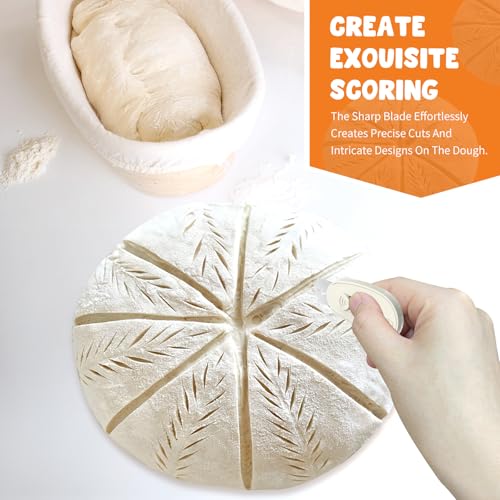 Extractable & Magnetic Bread Lame Dough Scoring Tool (Cream)