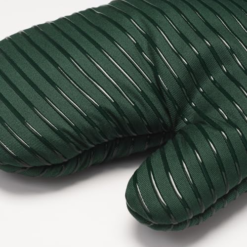 Heat Resistant 500°F Kitchen Oven Mitts 2 (Green)
