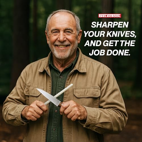 5-in-1 Knife Sharpening System - Knife Maintenance Kit with Knife Sharpener Tool, Honing Rod, Training Knife, Replacement Blade & Mat for Kitchen Knives, Scissors & Outdoor Tools (5 piece kit)
