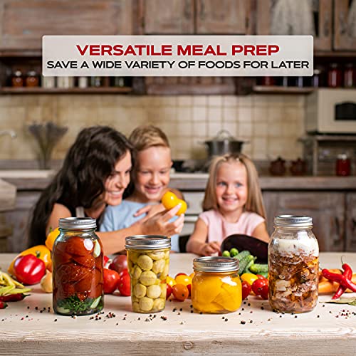 Wide Mouth Canning Lids (24-Pack)