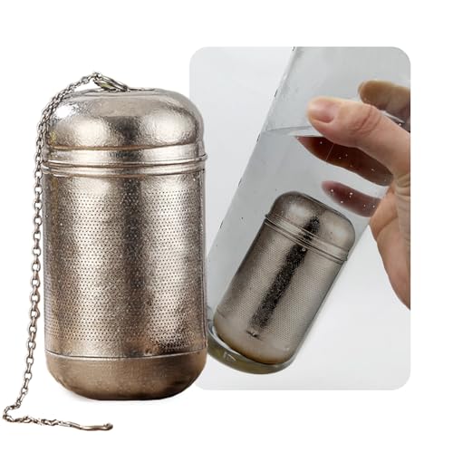 Titanium Metal Tea Infuser for Loose Leaf & Fruit