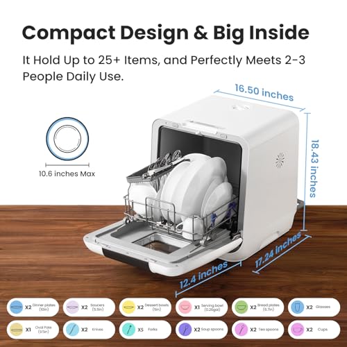 Countertop Dishwasher (Whole White)