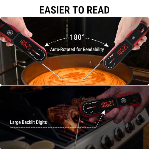 TempSwift 1 Sec Instant Read Meat Thermometer Digital
