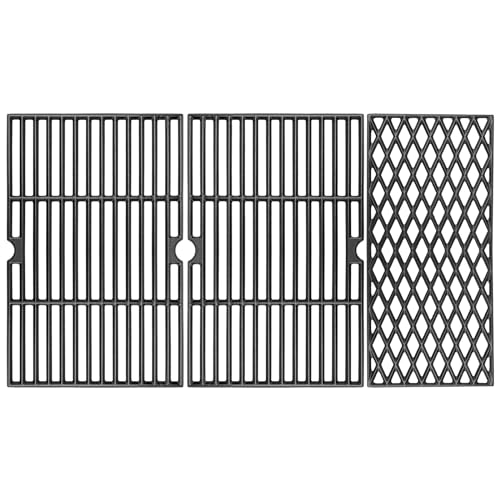 Cast Iron Grill Grates for Dyna glo DGH474CRP DGH483CRP DGF493BNP DGF493PNP (28.4"x16.5")
