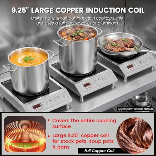 Commercial Induction Cooktop