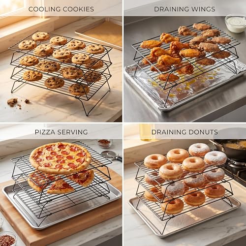 Cooling Racks for Baking (Cooling rack*3)