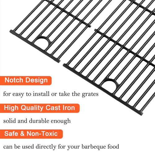 17" Grates & Grill Parts Kit for Charbroil Performance 2 Burner (17"x17.5" for 2 Burner)