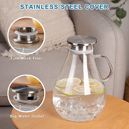 Glass Pitcher with Lid (3000ml)