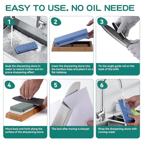 Whetstone Sharpening Stone Knife Sharpener Stone Set
