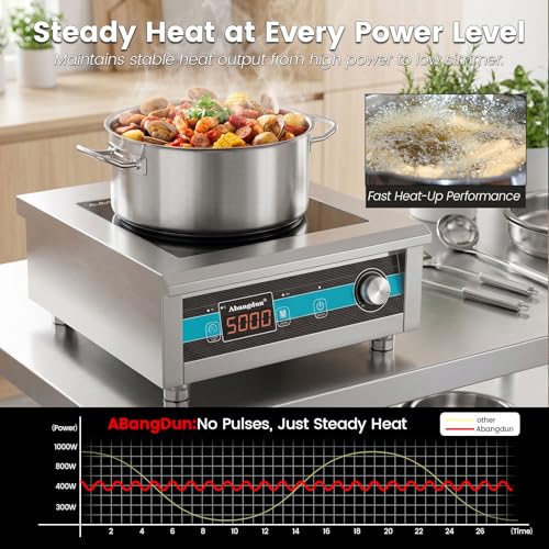Commercial Induction Cooktop