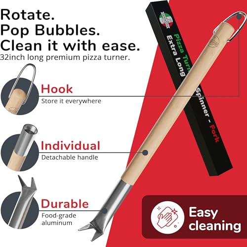 Pizza Oven Brush with Scraper