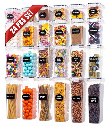Airtight Food Storage Containers with Lids 24