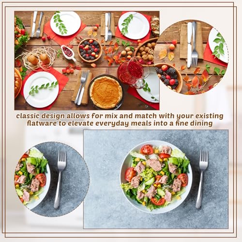 150 Pcs Metal Dinner Forks Bulk