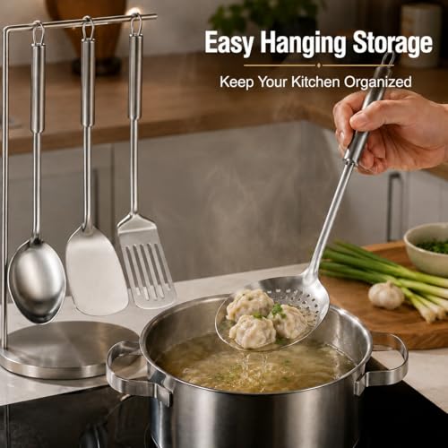 Cooking Utensils Set (4P-Silver)