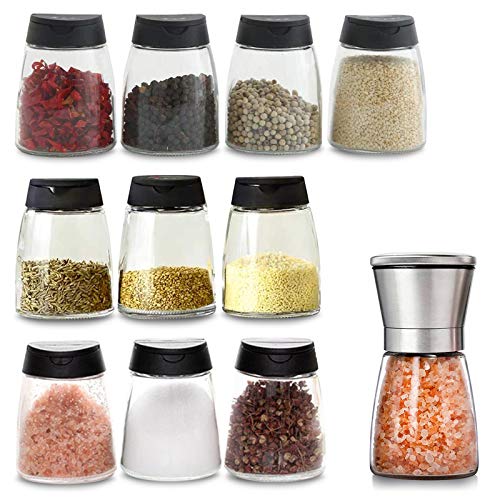 Glass Spice Jars