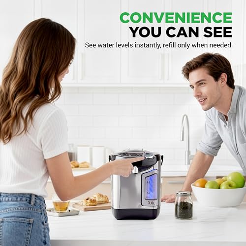 Electric Water Boiler and Warmer (3.2 Quarts)