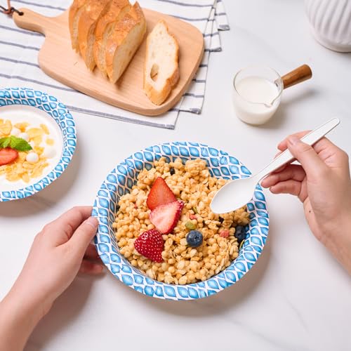 20 Oz Paper Bowls 180 Count Disposable Bowls (180 Count (Pack of 1,20oz))