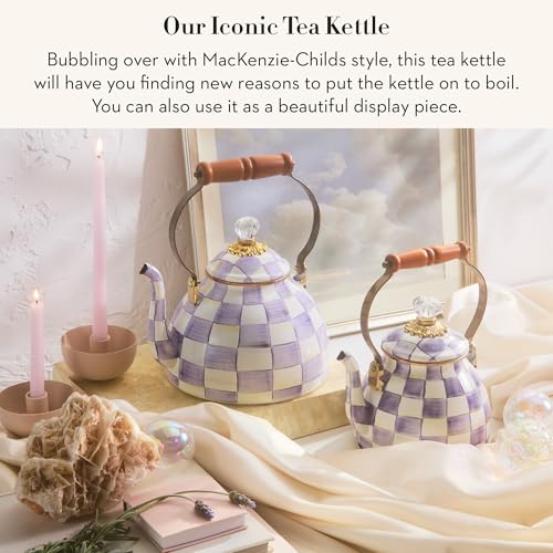 Tea Kettle 3 Quarts (Violet Check / 3 Quarts)
