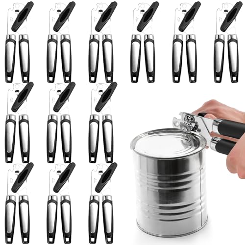 12 Pcs Manual Can Openers Bulk (12 Count)