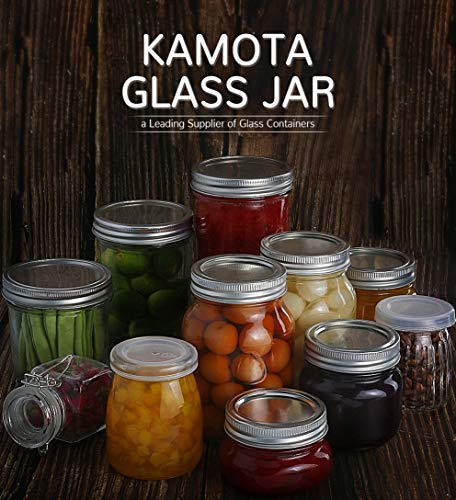 16oz Regular Mouth Mason Jars (12 PACK)