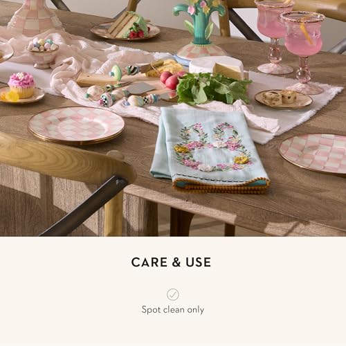 Cotton Dish Towel (Floral Bunny / 1-Pack)