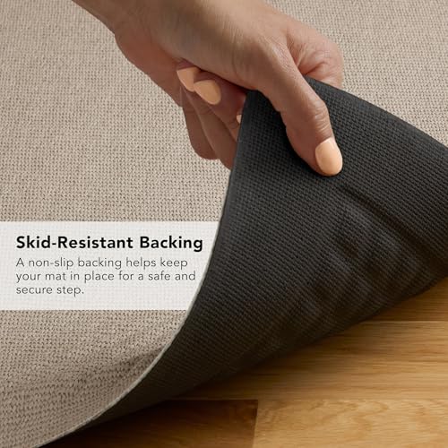 Gourmet Series Kitchen Comfort Gel Mat (Milkshake Tan / 39.8"L x 20"W x 0.8"Th)