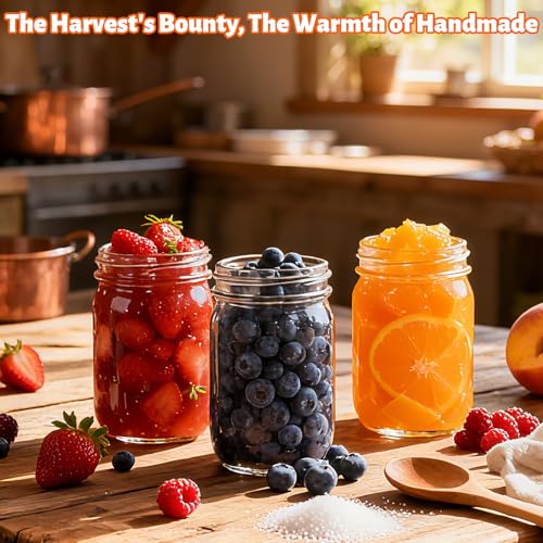 20 Pack 12oz Mason Jars with Silver Lids and Bands (Silver Split Lids-12oz)