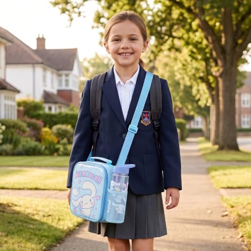 Cinnamoroll Girls Lunch Box 3Pc Set (Light Blue Cinnamoroll)