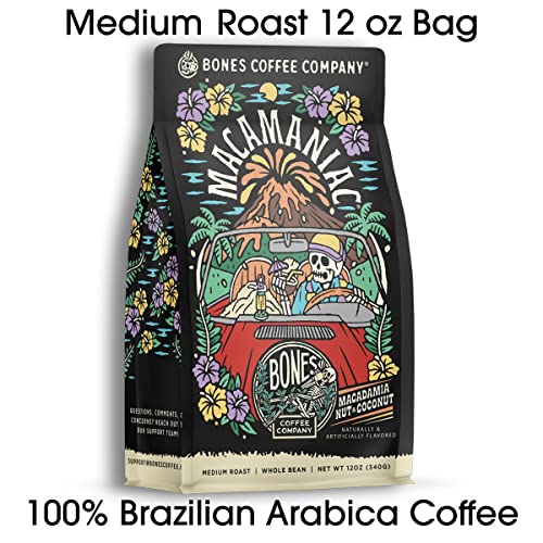 Macamaniac Macadamia and Coconut Flavored Coffee