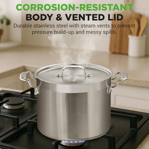 14 Quart Stock Pot with Lid