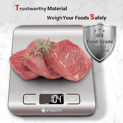Food Kitchen Scale (Stainless Steel)