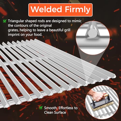9.5MM Thick 19.5" Grill Grates for Weber Genesis 300 Series (9.5MM 19.5" for Weber Genesis 300)