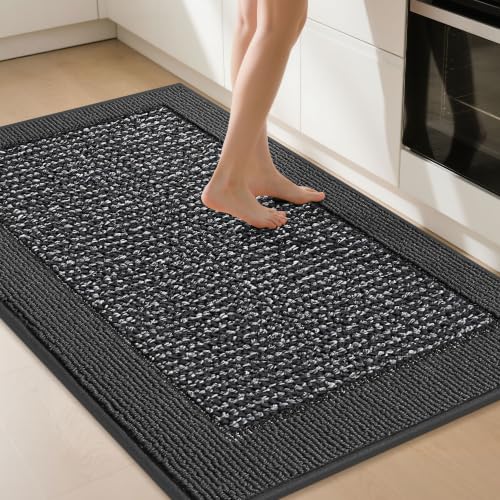 Kitchen Rug 32"x48" (Charcoal / 32" X 48" (Rectangular))