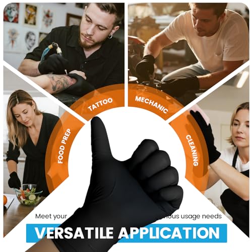 Heavy Duty Nitrile Gloves (1000 Count)