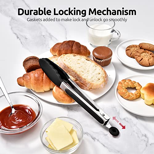 Heat Resistant Silicone Kitchen Tong