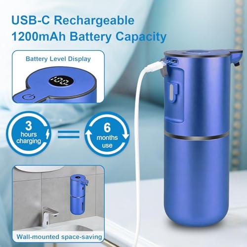 Automatic Liquid Soap Dispenser Touchless (Blue / Liquid)