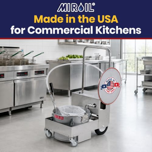BD505 Deep Fryer With Oil Filtration (55 LB Machine)