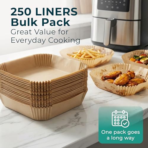 Cathy Yoder's AirFryer Paper Liners (8 inch - Square)