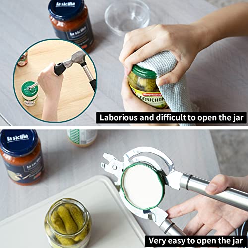 Jar Opener for Seniors with Arthritis& Weak Hands