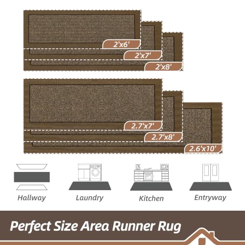 Indoor Door Mat 32" x 84" (Brown / 31" X 120" (Rectangular))